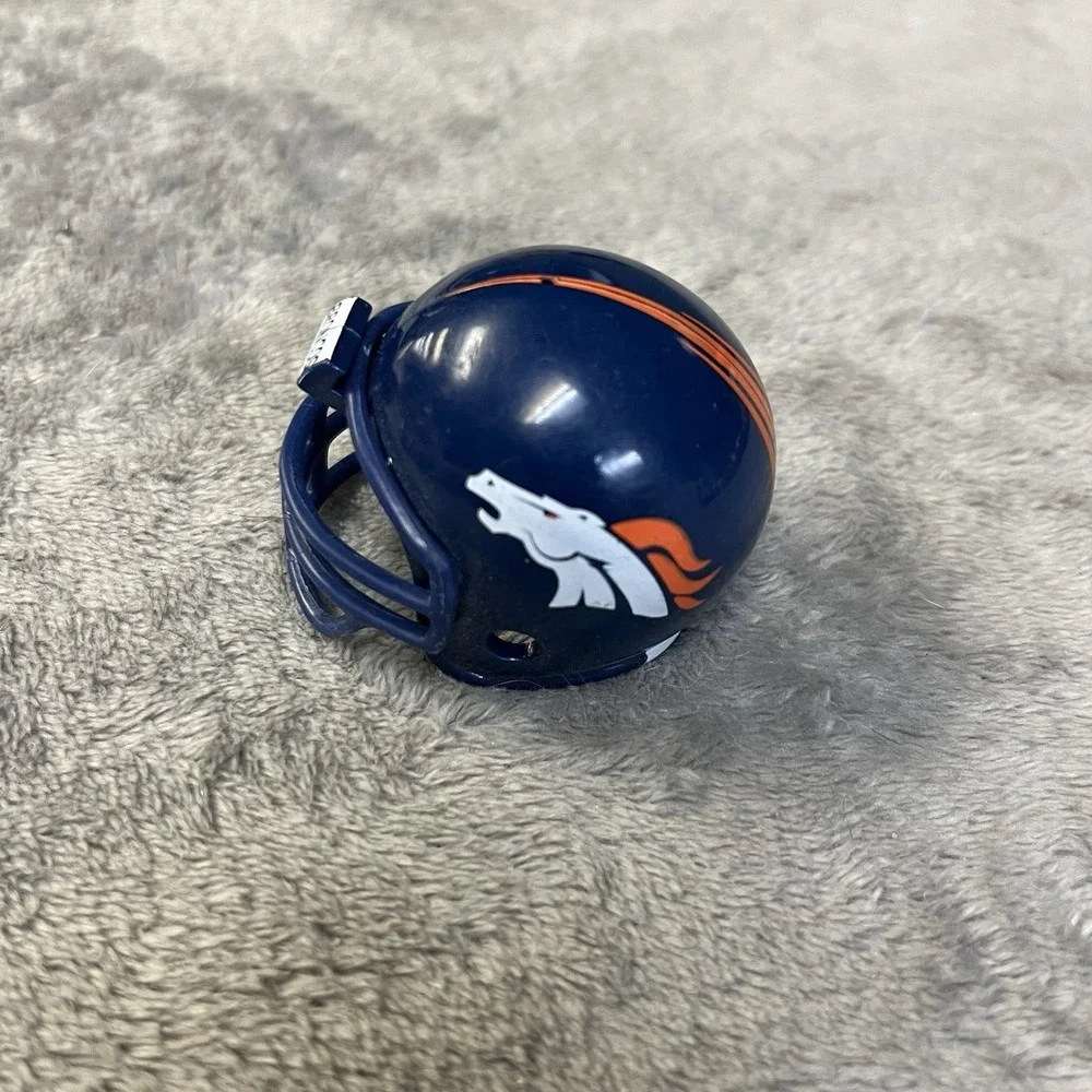 Denver Broncos MIGHTY RACERS Replacement MINI Football HELMET Cake Topper